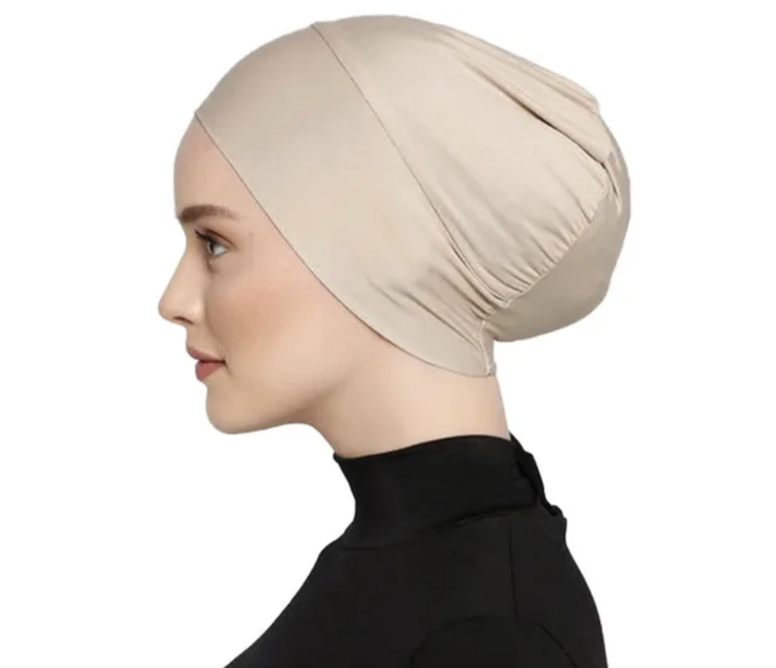 Hijab caps ( closed from the back)