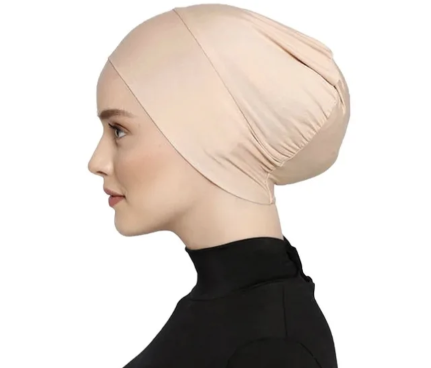Hijab caps ( closed from the back)
