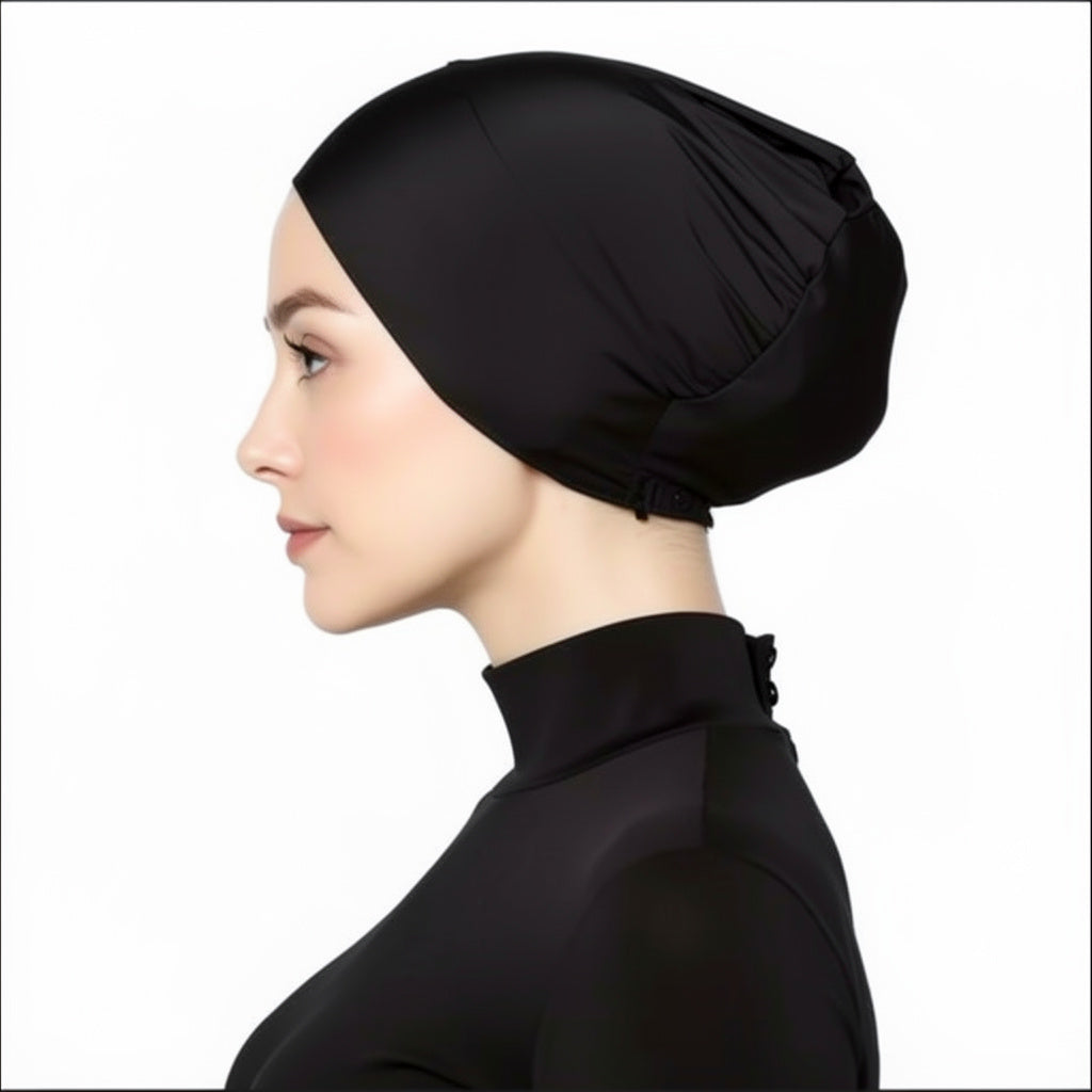 Hijab caps ( closed from the back)